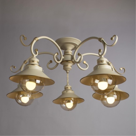 Потолочная люстра Arte Lamp GRAZIOSO A4577PL-5WG
