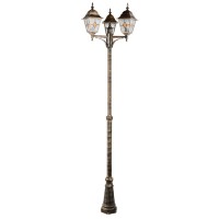 Парковый светильник Arte Lamp MADRID A1542PA-3BN