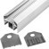506420 Профиль металлический 2 м для монтажа треков LINEA 5060ХХ в ПВХ потолок