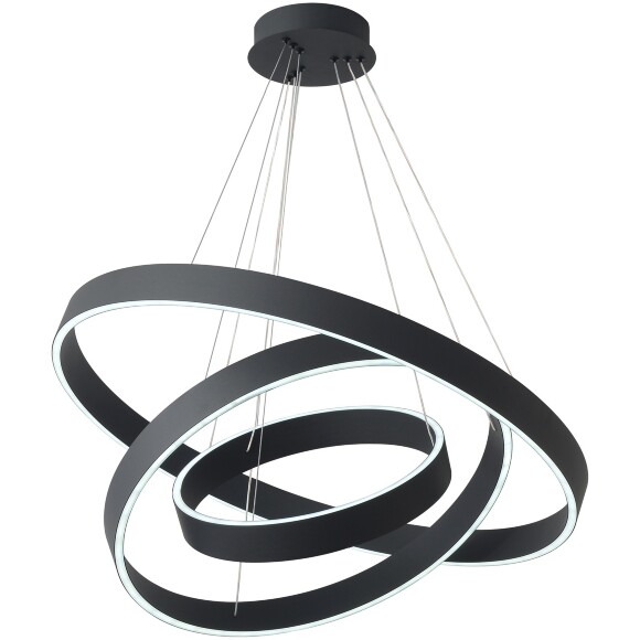 Люстра Crystal Lux TRON SP158W LED BLACK 4040/303