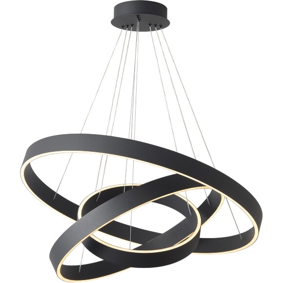 Люстра Crystal Lux TRON SP158W LED BLACK 4040/303