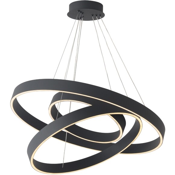 Люстра Crystal Lux TRON SP158W LED BLACK 4040/303