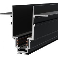 Магнитный 2м встраиваемый в ГКЛ 12.5мм шинопровод Maytoni Gravity TRX004-223B