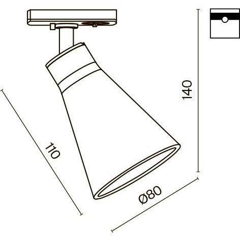 Однофазный двужильный трековый светильник Maytoni Unity TR022-1-GU10-B Virar под сменную лампу GU10 Однофазный двужильный трековый светильник Maytoni Unity TR022-1-GU10-B Virar под сменную лампу GU10
