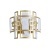 Настенный светильник Arte Lamp BLAKE A4087AP-2SG