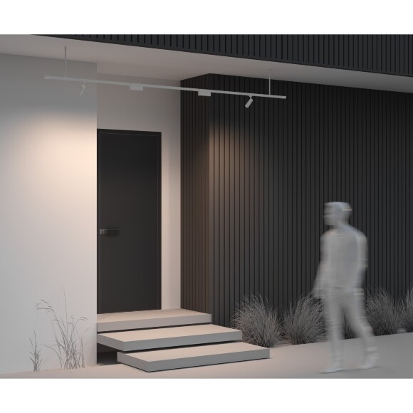 Жесткий подвес для уличной трековой системы Maytoni Elasity IP O-TR001-HL-W300