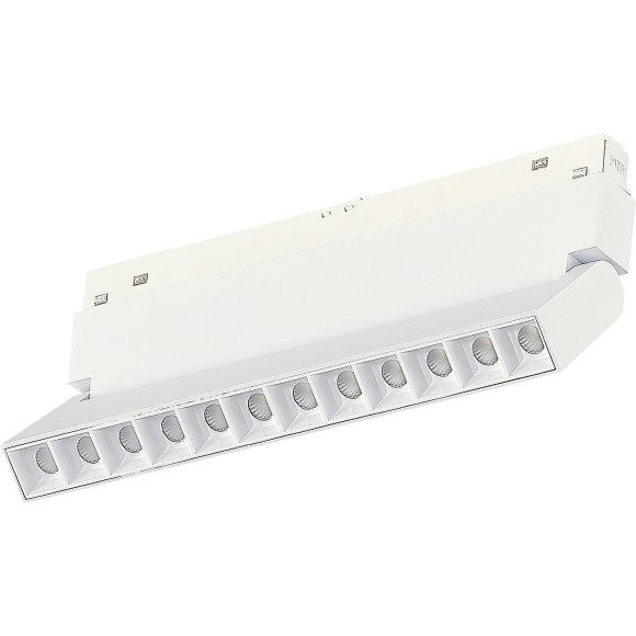 ST372.506.12 Трековый магнитный SMART (Алиса, Siri, Bluetooth, Wi-Fi) светодиодный светильник ST-Luce Skyline 48V CRI90+ 2700-6500К 1080Лм 36° 12Вт ST372.506.12 Трековый магнитный SMART (Алиса, Siri, Bluetooth, Wi-Fi) светодиодный светильник ST-Luce Skyline 48V CRI90+ 2700-6500К 1080Лм 36° 12Вт