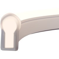 Гибкий неон Maytoni 25x13 220В 8Вт/м 3000K IP65 50м 201230