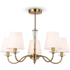 Люстра потолочная Freya FR2027PL-05BS Osborn под лампы 5xE14 40W