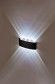 Светильник настенный LED 8x1W 4200K Черный 220V IP54 IL.0014.0001-8 BK