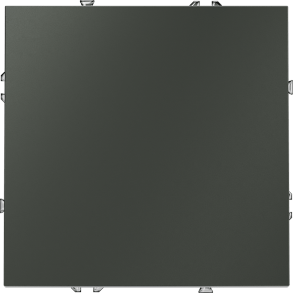 VLS001506 Накладка для розетки акустической 4-местной для подключения звуковоспроизводящих устройств (для проводов сечением 0,5 — 4 ММ²) титанового цвета VOLTUM S70 (титан)