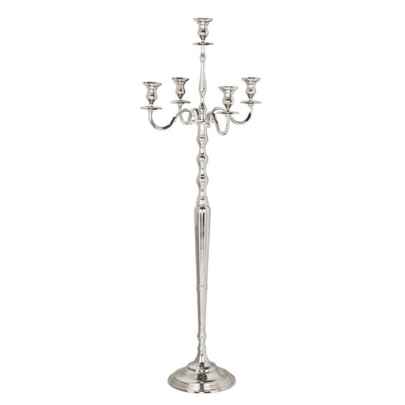 422413 MAXAAS Подсвечник напольный L580, B300, H1550, алюминий, хром