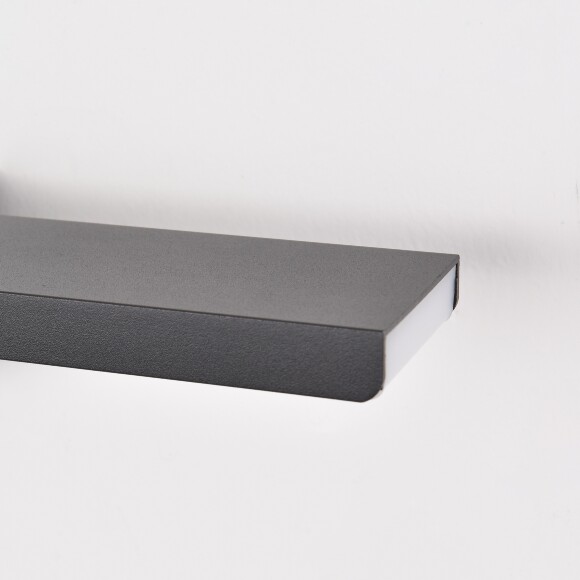 Lightstar Noce 201087 Черная матовая светодиодная подсветка для картин и зеркал шириной 61 см, с выключателем на корпусе и CCT переключением цветности на драйвере, 24Вт 3000;4000;6000К 1710Лм CRI90