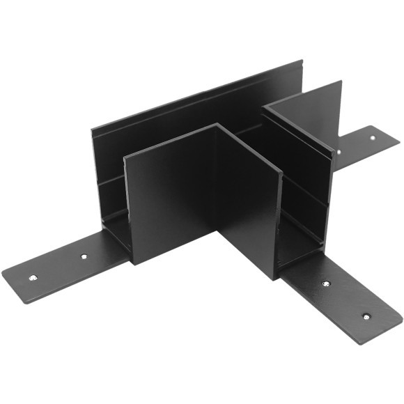 Lightstar Teta 505277-ALU Соединитель черный T-образный, для накладных и подвесных треков (шинопроводов) серии Teta