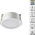 Novotech LANTE 359877 Белый встраиваемый светильник диаметром 81мм, плоский матовый рассеиватель, с CCT переключателем цветовой температуры LED 12Вт 550Лм CRI≥90 100° 3000-4000-6000К IP20 220V (коэффициент пульсации<1%)