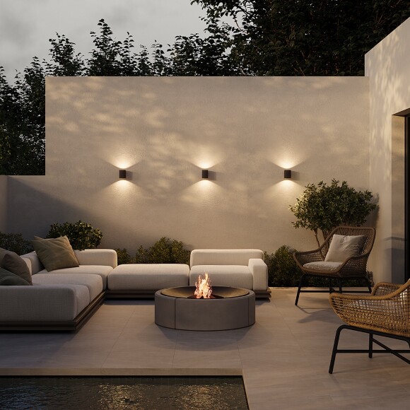 Уличный настенный светильник Outdoor O507WL-L5B3K