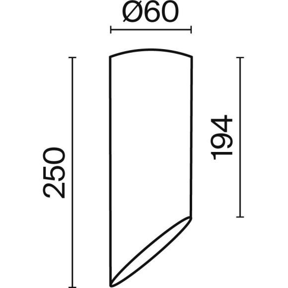 Накладной потолочный светильник Maytoni C044CL-01-25GU10-W L IPari под лампу 1xGU10 35W