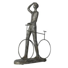 427398 SIOCON Статуэтка декоративная неоклассика полирезин черный L250 B110 H325