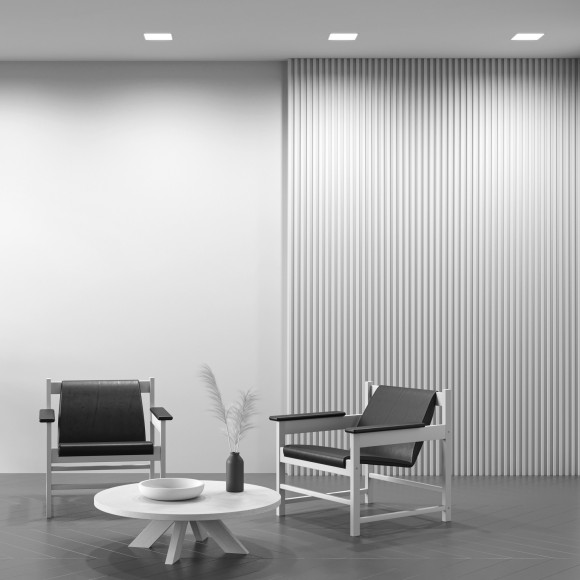 Встраиваемый светильник Maytoni DL054-24W3K-W Okno светодиодный LED 24W