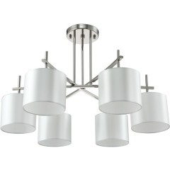 Люстра Crystal Lux SERGIO PL6 NICKEL Люстра Crystal Lux SERGIO PL6 NICKEL