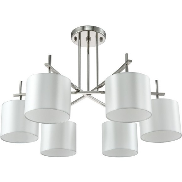 Люстра Crystal Lux SERGIO PL6 NICKEL