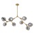 Люстра на штанге Arte Lamp YUKA A4103SP-8PB