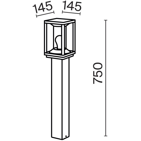 Ландшафтный светильник Outdoor O452FL-01GF2