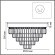 Люстра потолочная Е14 220V Lumion ZAHA 5257/8C