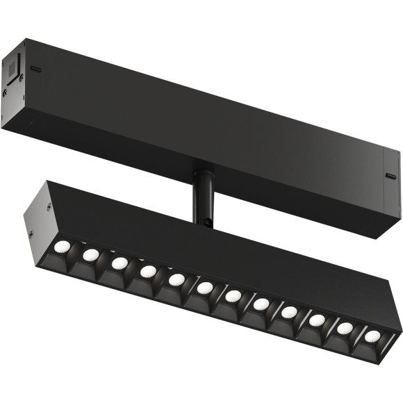 DK8006-BK Трековый магнитный светодиодный SMART (TUYA, Алиса, Wi-Fi, пам. настроек) светильник Denkirs SMART 220V CRI90+ 3000-6000К 810Лм 24° 9Вт