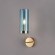 Настенный Светильник Agne Blue Glass Tube Wall Light By Imperiumloft