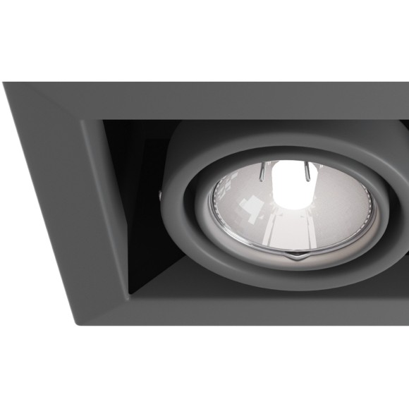 Встраиваемый светильник Maytoni DL008-2-02-S Metal Modern под лампы 2xGU10 50W