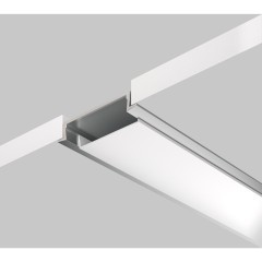 Встраиваемый 2м алюминиевый профиль для светодиодной ленты (без торц. заглушек) Maytoni ALM-3006-S-2M 632018