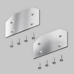 Заглушка торцевая 2шт (для профиля TRA005MP-312S) Maytoni Trinity TRA005MPEC-31S