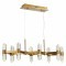 SL6007.203.16 Люстра подвесная ST-Luce Латунь/Прозрачный LED 16*40W 4000K GEMINA