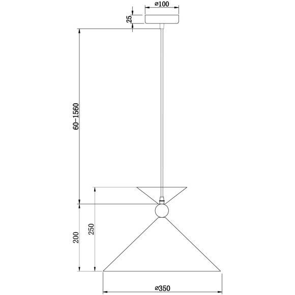 Подвесной светильник Freya FR5392PL-01GR1