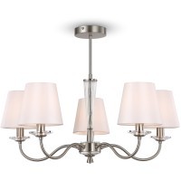 Люстра потолочная Freya FR2027PL-05N Osborn под лампы 5xE14 40W