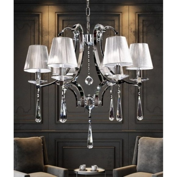 Подвесная люстра Venisia LDP 8810-6 SL Подвесная люстра Venisia LDP 8810-6 SL