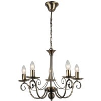 Люстра подвесная Lussole GRLSP-9941 ROOSEVELT IP21 под лампы 5xE14 35W