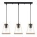 Подвесной светильник с 3 лампами Arte Lamp A8030SP-3BK BRUSSELS под лампы 3xE27 60W