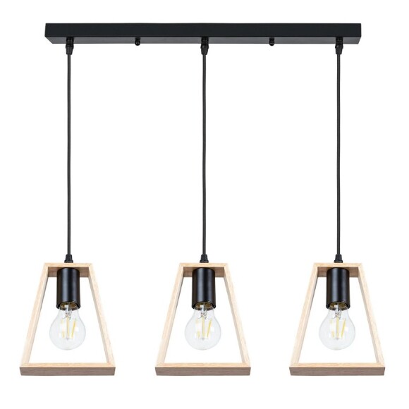 Подвесной светильник с 3 лампами Arte Lamp A8030SP-3BK BRUSSELS под лампы 3xE27 60W