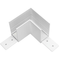 Lightstar Teta 505126-ALU Соединитель белый угловой Г-образный, для накладных и подвесных треков (шинопроводов) серии Teta