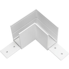 Lightstar Teta 505126-ALU Соединитель белый угловой Г-образный, для накладных и подвесных треков (шинопроводов) серии Teta Lightstar Teta 505126-ALU Соединитель белый угловой Г-образный, для накладных и подвесных треков (шинопроводов) серии Teta