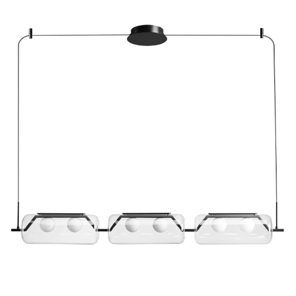 Подвесной светильник Arte lamp GENEVA A2341SP-6BK