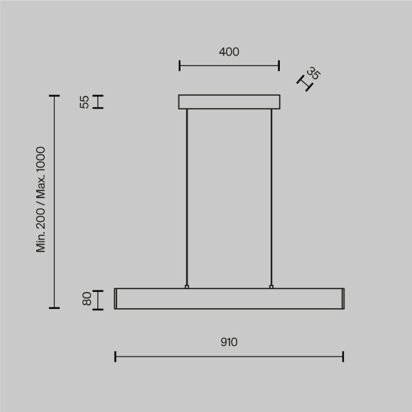 Линейный подвесной светильник Maytoni Step P010PL-L23G3K LED 23Вт 3000K 1600Лм 120° CRI80 золотой матовый металлический корпус, макс. высота 100 см, двойной свет (вниз основной + вверх) Линейный подвесной светильник Maytoni Step P010PL-L23G3K LED 23Вт 3000K 1600Лм 120° CRI80 золотой матовый металлический корпус, макс. высота 100 см, двойной свет (вниз основной + вверх)