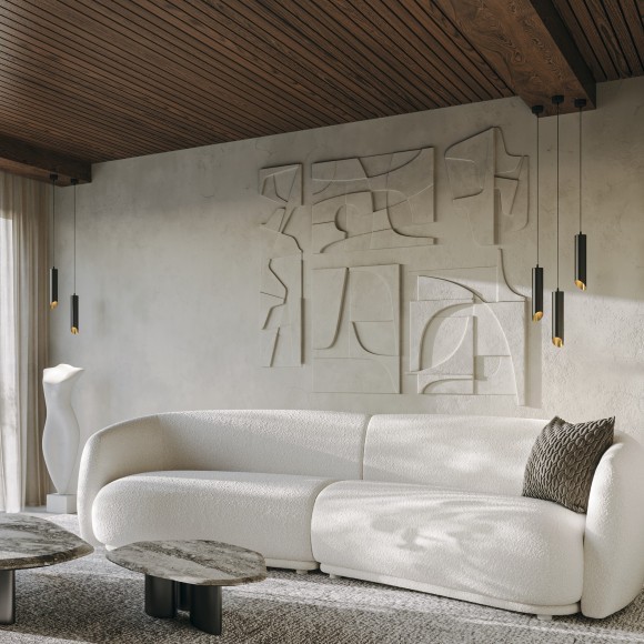 Подвесной светильник цилиндр Maytoni P027PL-01B L IPari под лампу 1xGU10 50W