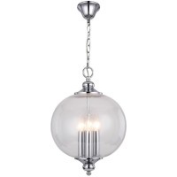 SL362.103.03 Светильник подвесной ST-Luce Хром/Прозрачный E14 3*60W LATERIA