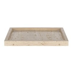 427248 MAROMANDIA Декоративный поднос L305, W230, H25, мрамор, бежевый 427248 MAROMANDIA Декоративный поднос L305, W230, H25, мрамор, бежевый