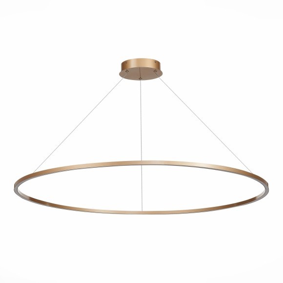 ST605.203.57 Cветильник подвесной SMART ST-Luce Золотистый/Белый LED 1*57W 2800-6500K Подвесные светильники ST605.203.57 Cветильник подвесной SMART ST-Luce Золотистый/Белый LED 1*57W 2800-6500K Подвесные светильники