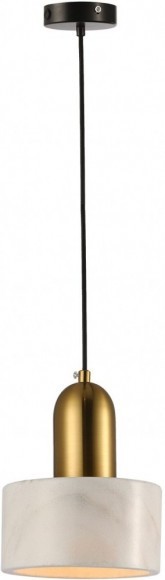 Подвесной светильник с 1 плафоном Lussole LSP-8697 Limestone 2 IP21 под лампу 1xE27 60W