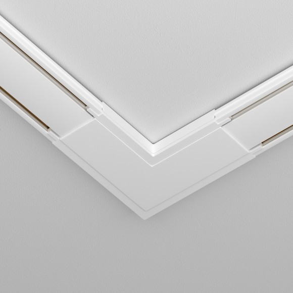 Коннектор угловой для накладного плоского шинопровода Maytoni Radity TRA084CL-11W